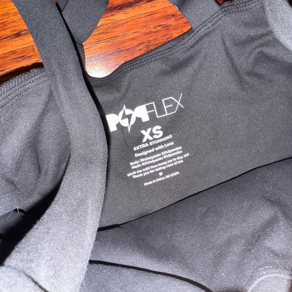 PopFlex Active Corset Pirouette Dress - Black size XS EUC - Picture 2 of 6